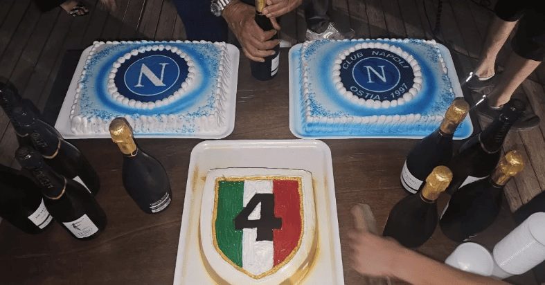 Torta Scudetto Napoli Ostia