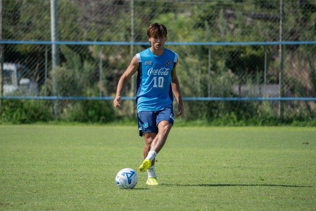 L'allenamento di Vergara per Inter-Napoli
