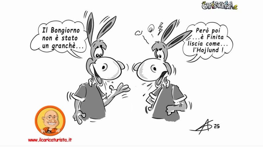 vignetta di Sasso su Genoa-Napoli