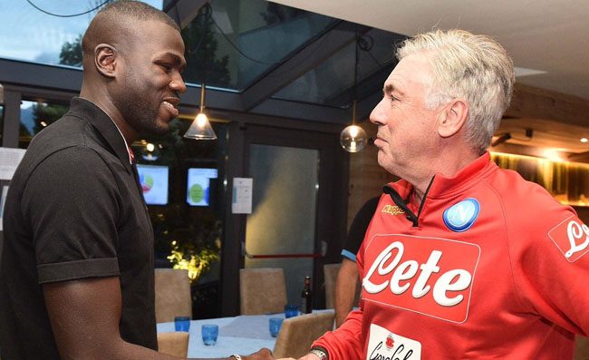 Koulibaly espulso a Milano, la rivelazione di Ancelotti: Feci una promessa a Kalidou