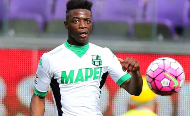 L'agente di Adjapong: Proposta del Napoli, il Sassuolo rispose così. A Giuntoli piace