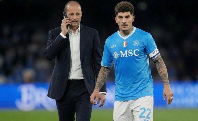 Allegri, telefonata con Di Lorenzo e Hojlund: Giocher&ograve; con il 4-2-3-1