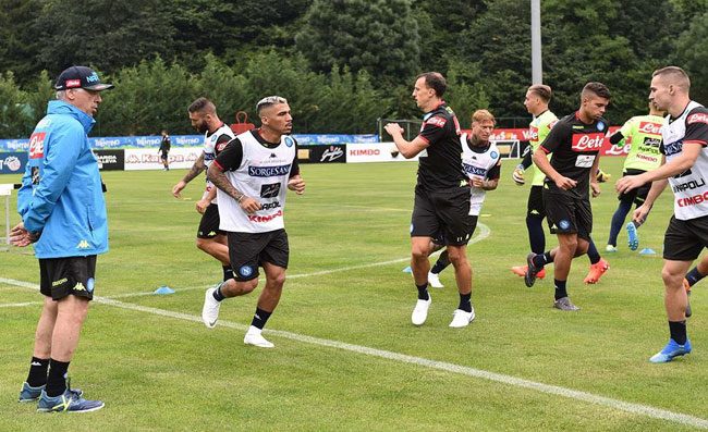 Modugno: Cambio programma dell'ultim'ora a Castel Volturno, premio di Ancelotti ai giocatori