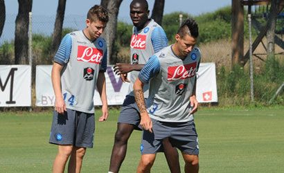 Seduta mattutina, azzurri subito a lavoro. La SSC Napoli: Testa e cuore, noi ci crediamo