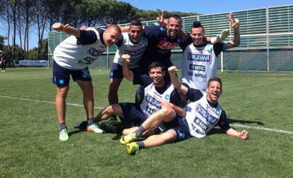 Castelvolturno, seduta speciale. La squadra di Hamsik vince il mini torneo!