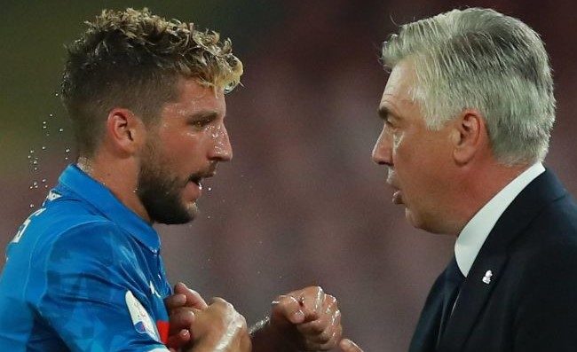 Ancelotti vuole pagare la clausola al Napoli: Mertens nel mirino dell'Everton, le cifre