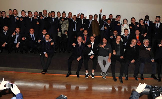 Tutta la squadra al cinema! ADL: Pronti per il Real, ma ora c'� prima il campionato