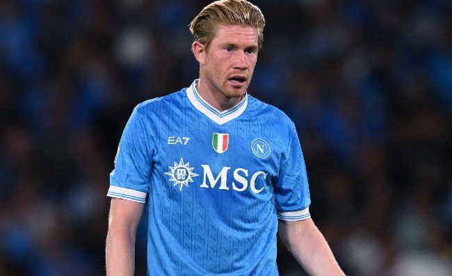 Dall'Inghilterra: De Bruyne è venerato a Napoli, ma per qualcuno è un problema
