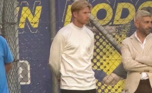 De Bruyne alla Real Casarea, pap&agrave; amorevole: va agli allenamenti di Rome e Mason