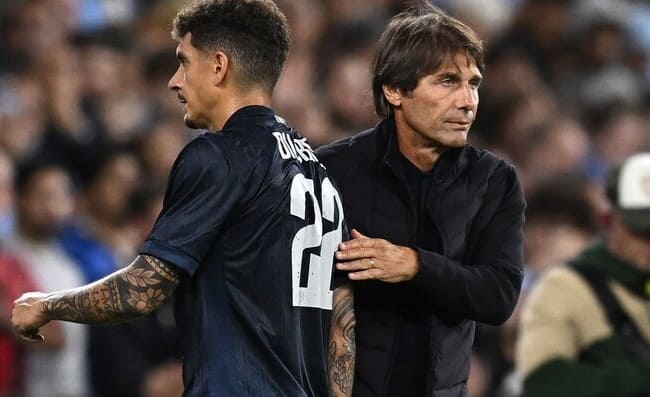 Di Lorenzo espulso: la reazione di Conte e le parole del tecnico a Lele Oriali