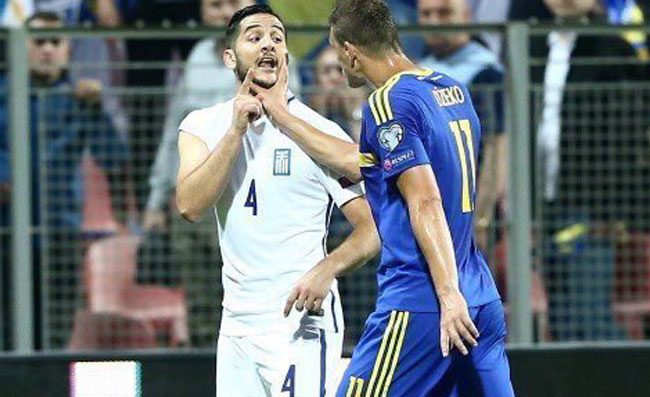 Lite Dzeko-Manolas, il difensore: Sembrava una guerra!. L'attaccante non parla