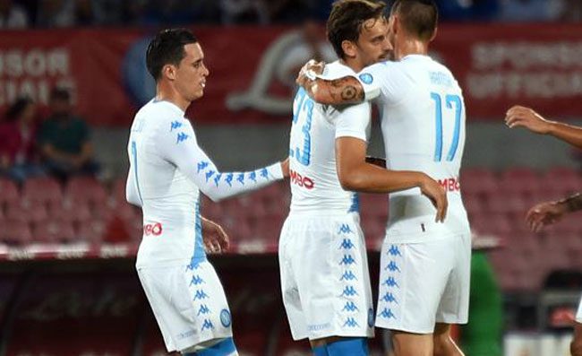 Fine primo tempo, i tifosi: Mamma mia Zielinski! Finalmente Reina, bene Gabbiadini