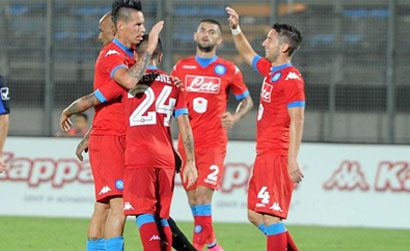 Il commento della SSC Napoli: E' solo l'inizio, c'� tanto tempo per rialzarsi