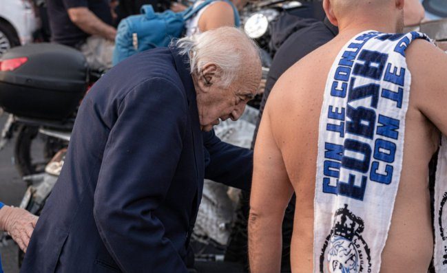 Ferlaino commovente, a 95 anni alla Festa del Centenario: Nel 1989 siamo stati la migliore squadra al Mondo