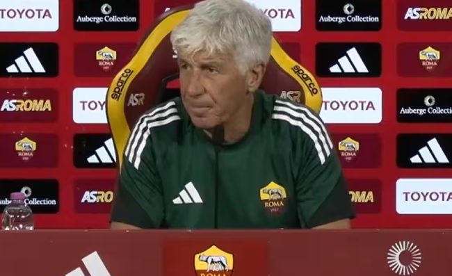 Roma, Gasperini: Gol? Sgambetto su Konè. Il Napoli ha tirato pochissimo