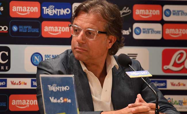 Napoli, lo sguardo di Giuntoli dice tutto. Sapete dove era ieri?