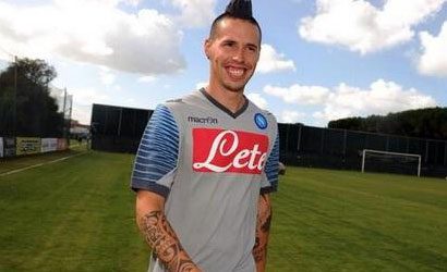 Hamsik a Castelvolturno, grande accoglienza per lo slovacco!