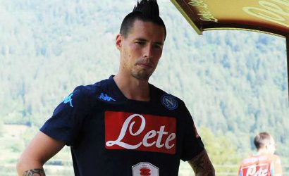 Hamsik incredulo: Ma cosa � successo? Che ha fatto? Non capisco...