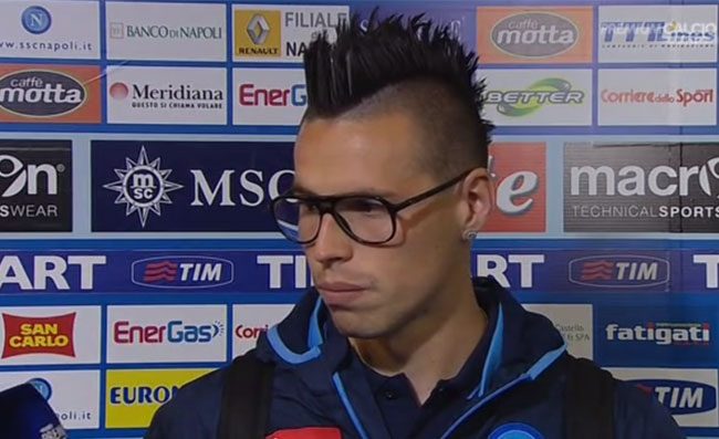 Hamsik: Reazione di carattere. Higuain esulta con la Juve? Beh,  normale...