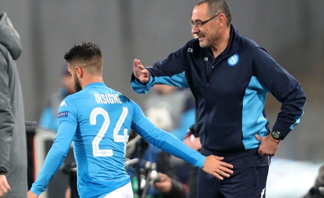 Mister, ti chiedo scusa!, Insigne ad alta voce negli spogliatoi fa pace con Sarri