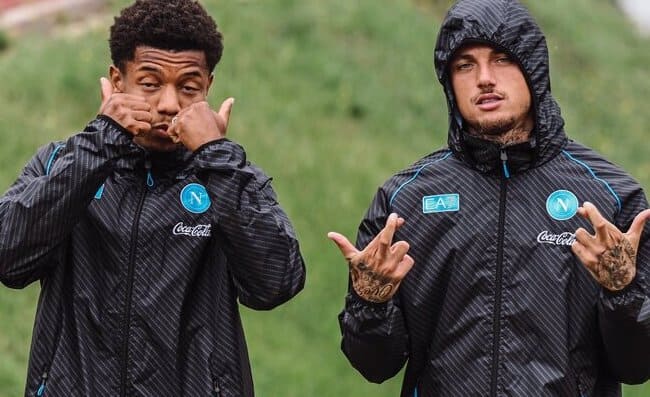 Napoli, seduta di allenamento. Lang e Neres scalpitano, Rrahmani sta bene