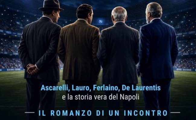 Una cena lunga cent'anni, il romanzo di Imperatore sull'incontro tra i quattro presidenti del Napoli