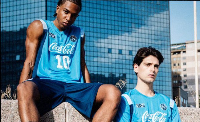 Kit allenamento Napoli, presentata linea training stagione 2026/2027