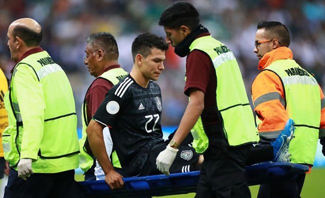 Infortunio Lozano, spavento per il Napoli! Hirving rassicura tutti dal Messico