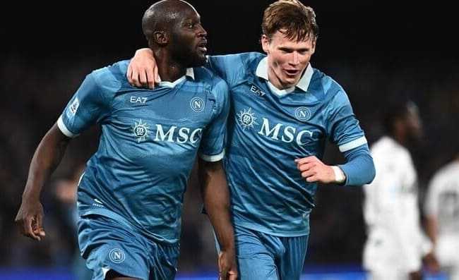 Napoli-Empoli, pagelle Mediaset: show di McTominay e Lukaku. Applausi per Mazzocchi