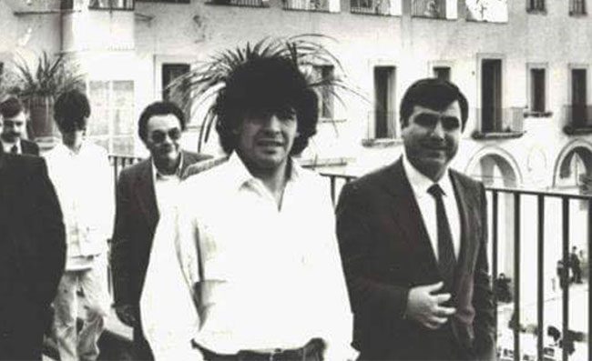 Napoli, la visita segreta di Maradona al carcere minorile Filangieri: Non voglio giornalisti