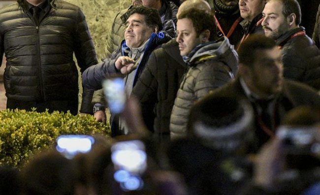 Maradona come Tot�: Portatemi a Napoli