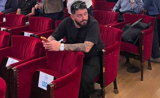 Presentazione Allegri, c'è Diego Maradona Junior. Presente anche De Giovanni