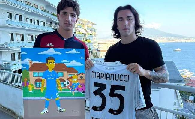 Marianucci, che regalo! Il centrale azzurro riceve Stead a casa sua