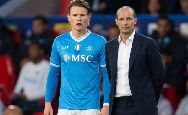 Allegri: McTominay non si tocca. Il Napoli vuole blindarlo fino al 2030