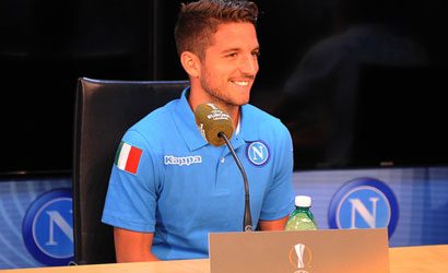 Mertens � sempre pi� simpatico, le sue parole divertono tutto lo studio!