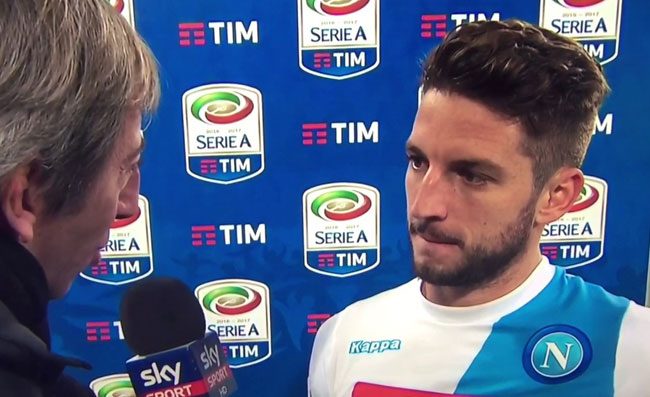 Mertens: Terzo goal non mio? L'importante è aver vinto. Faccio di tutto per la squadra