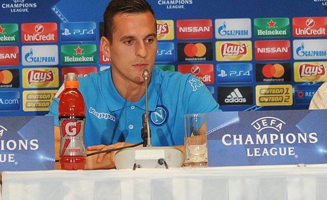 Milik: Sono al 100%, ma non so se giocher� titolare. Sono pi� forte dell'anno scorso