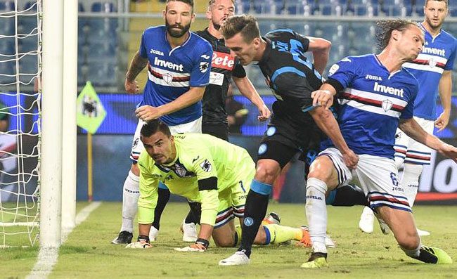 Quanti goal far� Milik quest'anno?, la profezia di Trevisani ad un tifoso: Abbastanza serenamente...