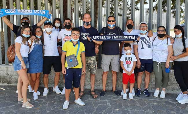 Club Napoli Ostia e Apulia Partenopea a Castel di Sangro: amicizia e passione azzurra