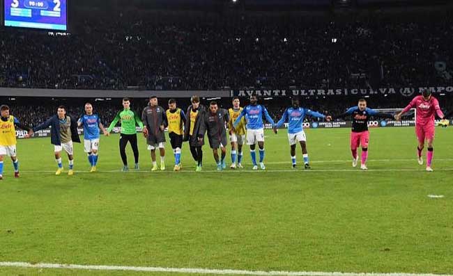 Napoli-Udinese: la notizia peggiore arriva al 94esimo e intristisce tutti