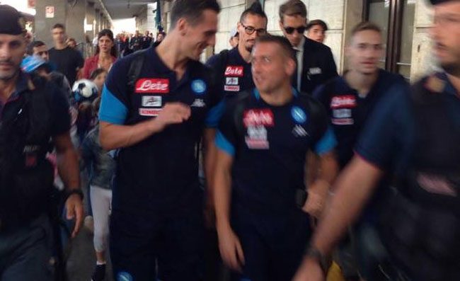 Chiariello chiama a raccolta i tifosi azzurri: Andate tutti alla stazione centrale di Napoli!