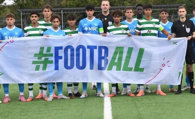 Youth League, Napoli-Sporting: 1-1, gli azzurrini conquistano il primo punto