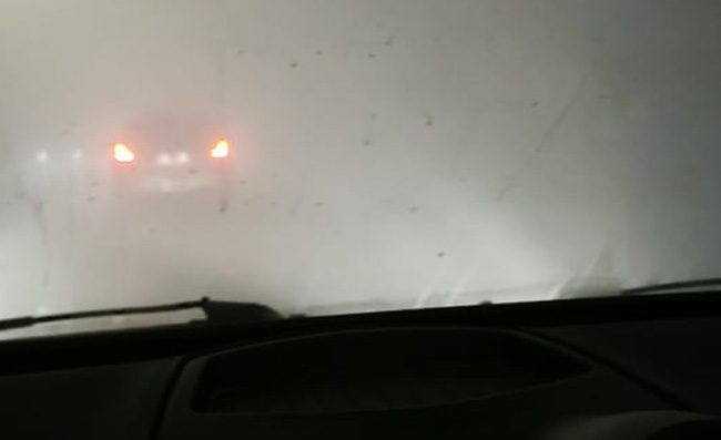 Nebbia a Napoli, citt� invisibile dopo mezzanotte. Grossi disagi per gli automobilisti