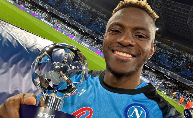 Cammaroto: Osimhen, De Laurentiis sfora il tetto ingaggi. Promessa all'entourage