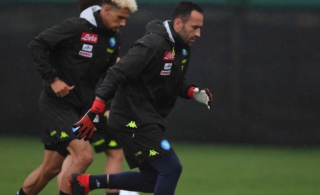 VIDEO - Primo allenamento a Castel Volturno per Ospina, nuovo portiere del Napoli