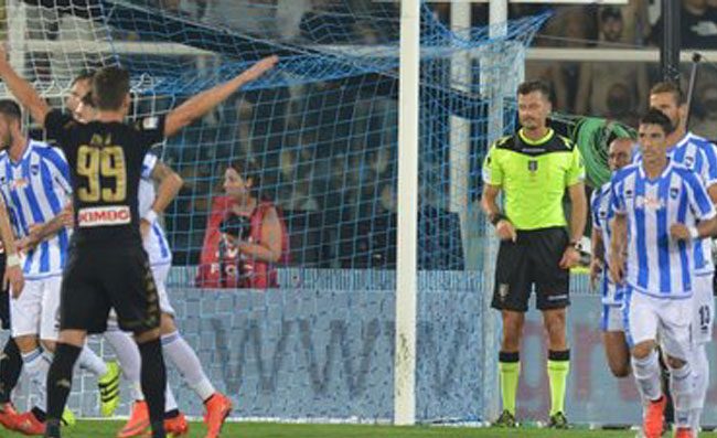 Pescara decimato contro il Napoli: out Campagnaro e Vitturini, Oddo senza 9 giocatori!