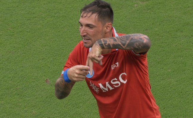 Politano gol, esultanza speciale per l'esterno del Napoli contro l'Inter