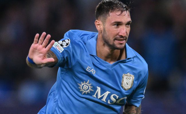 Super gol di Politano, la reazione di Lang. Napoli subito in vantaggio