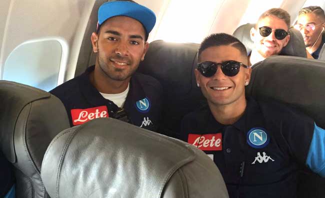 Monaco, siparietto Hamsik-Tonelli: partono gli schiaffi all'uscita dall'hotel. Insigne...