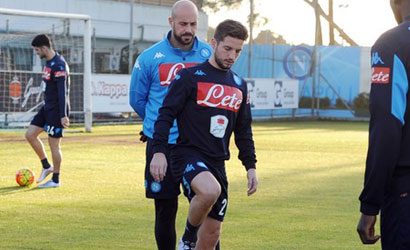 Recupero Mertens e Gabbiadini, c'è ottimismo: ultime dalla SSC Napoli